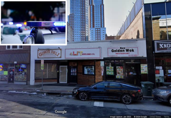 The stabbing happened at Lit Sports Lounge and Grill in New Rochelle at 234 North Ave., police said.