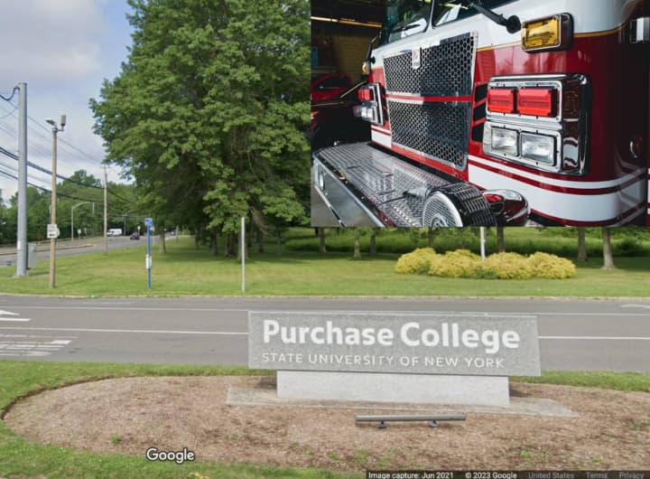 The outage happened at SUNY Purchase College, resulting in people becoming trapped in at least one elevator on campus.