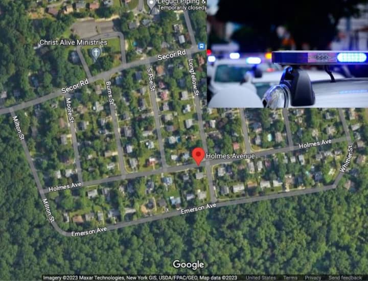 The two suspects were seen breaking into a vehicle on Holmes Avenue in Hartsdale.