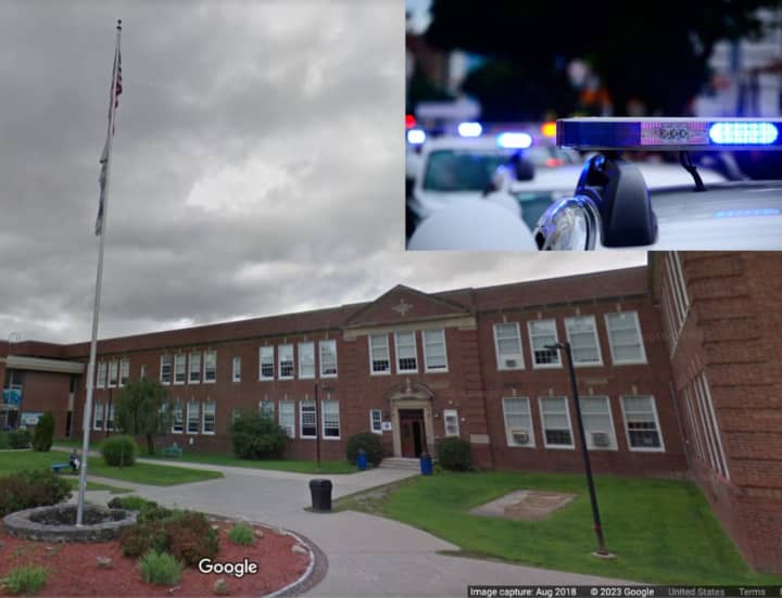 The incident happened at Haldane Elementary School in Cold Spring.