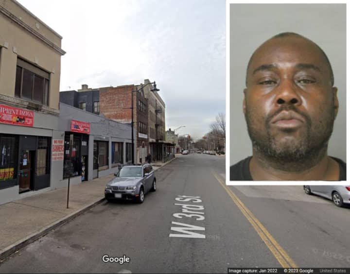 Bronx resident Craig Whitfield, age 48, is charged with shooting a woman inside a beauty salon in Mount Vernon at 4 West 3rd St.