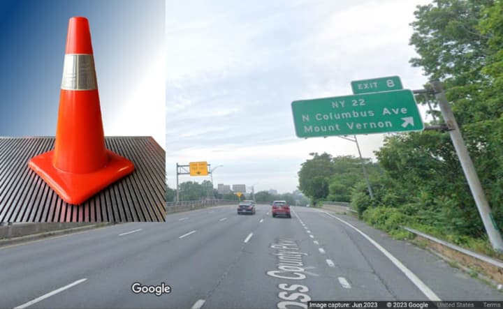 Two lanes in both directions of the Cross County Parkway in Eastchester will soon be affected by overnight closures.