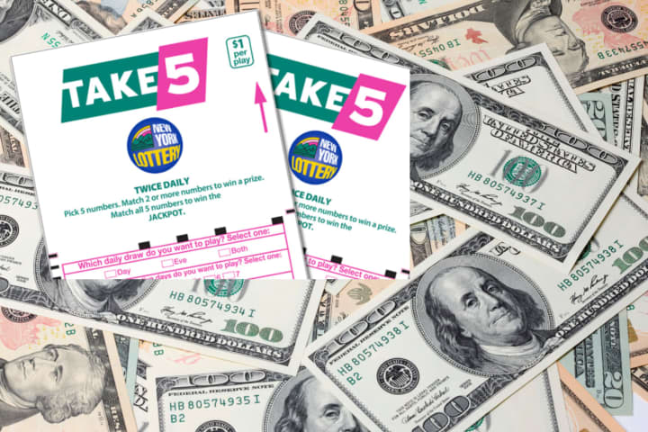 One lucky player won more than $36,000 in a Take 5 game in Rhinebeck.