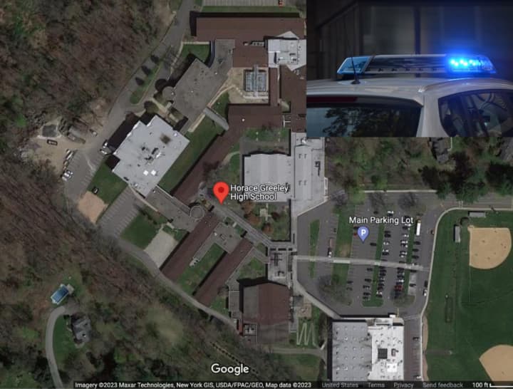 Police responded to Horace Greeley High School in Chappaqua for a report of shots fired and ultimately found that the complaint had been false.