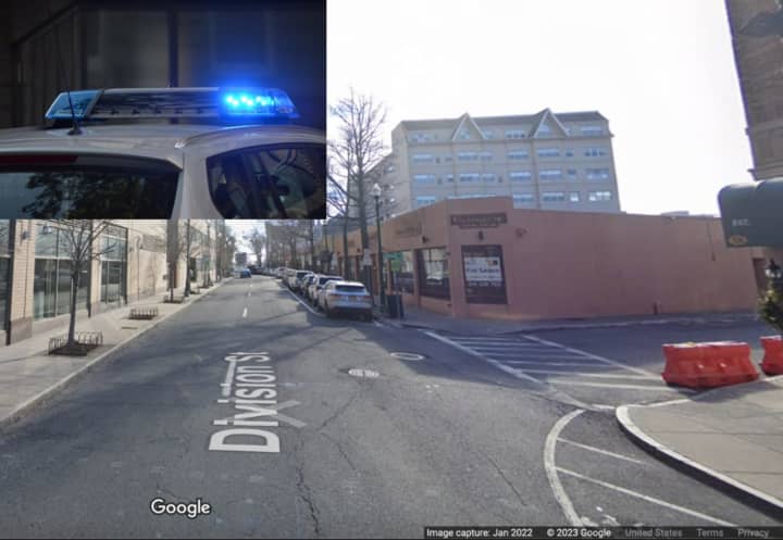 The victim was found by an officer in New Rochelle at the intersection of Division Street and Westchester Place.