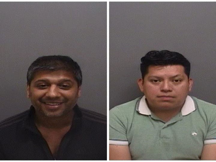 Wilton resident Ashwin Mital (left) and Danbury resident Edwin Gonzalez (right) both face drunk driving charges after allegedly speeding in Darien, police said.