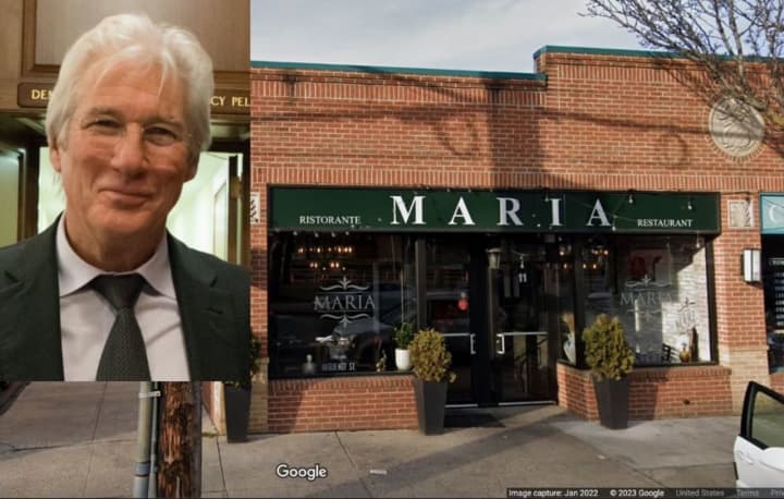 Famed Hollywood actor Richard Gere stopped by Maria Restaurant in New Rochelle.&nbsp;