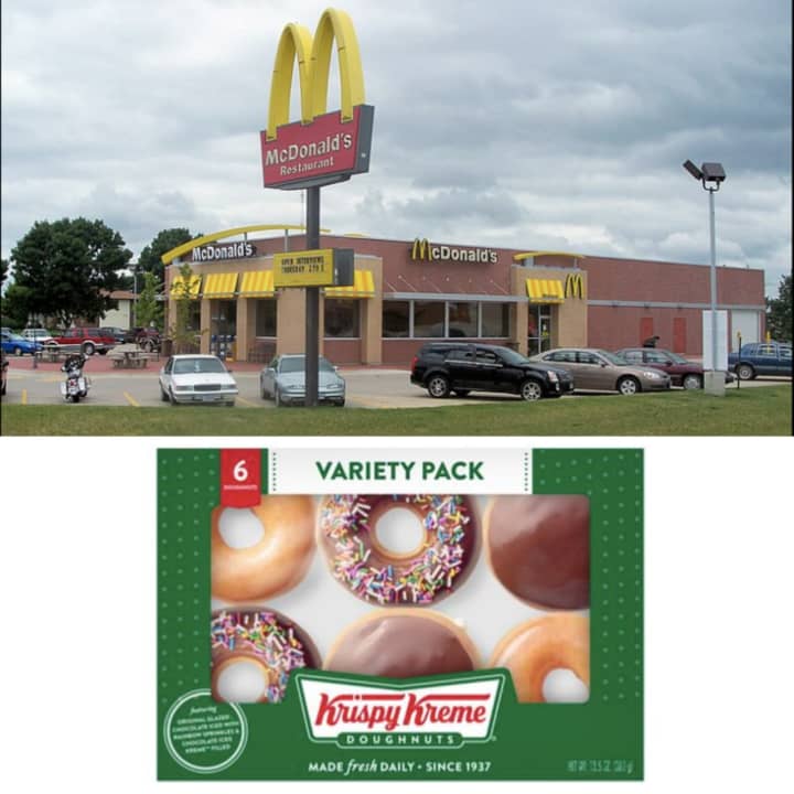 McDonald's and Krispy Kreme are teaming up for a national partnership.