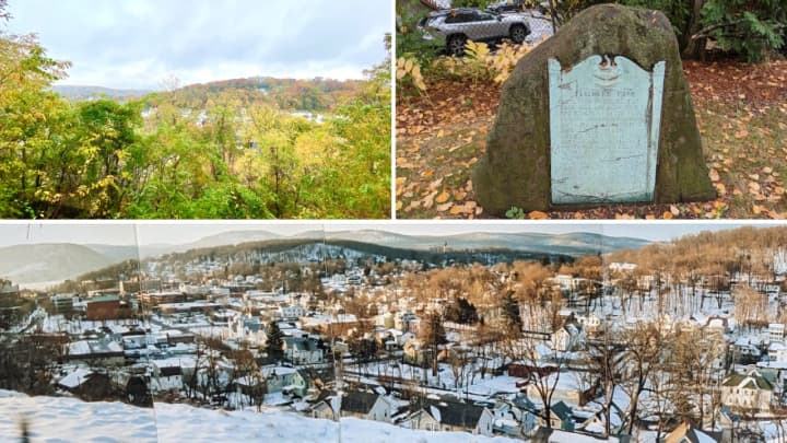 A scenic property in Peekskill with a view of the Hudson River and the city itself will now be permanently preserved, officials announced.