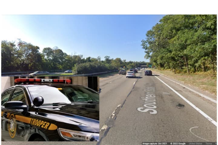 A teenager was killed and two other 18-year-olds were hospitalized after a single-vehicle crash on the Southern State Parkway.