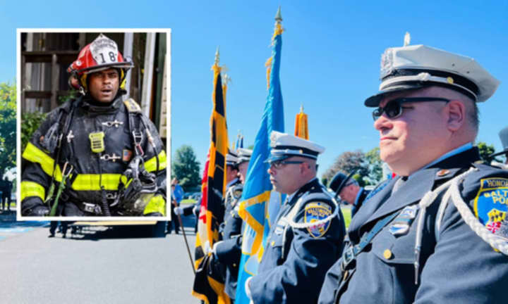 Baltimore Authorities honor the late Fire Captain Anthony Workman