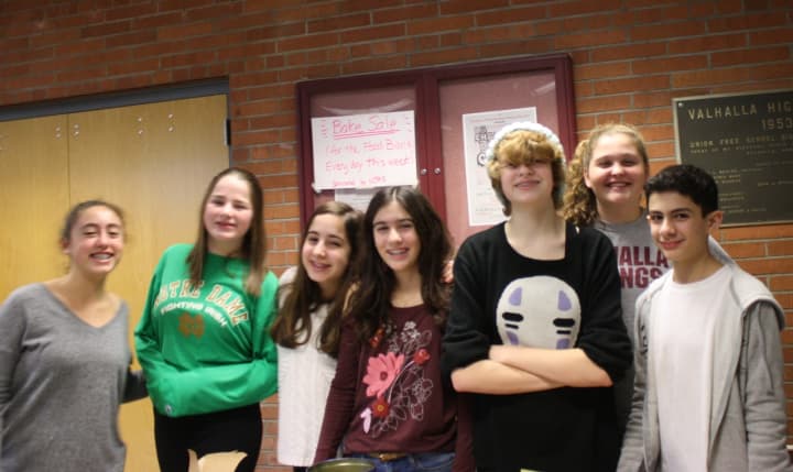 National Junior Honor Society members at Valhalla High School sold baked treats the first week of February to raise money for the local food bank.