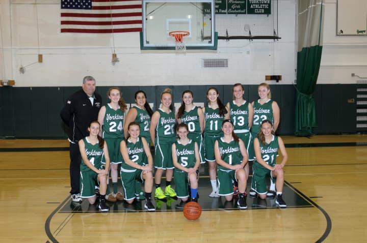 Yorktown High School Girls Varsity basketball team are the recipients of the third annual Bill Glassman Memorial Sportsmanship Award.