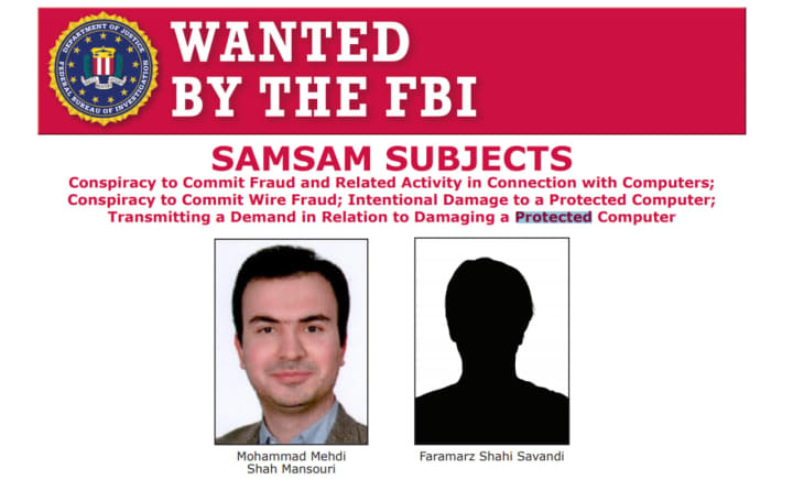 Savandi and Mansouri used the ransomware &quot;to hold public and private entities hostage and then extort money from them,” U.S. Attorney Craig Carpenito said