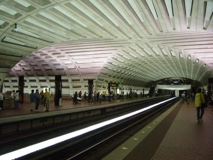 Washington Metro Station.
