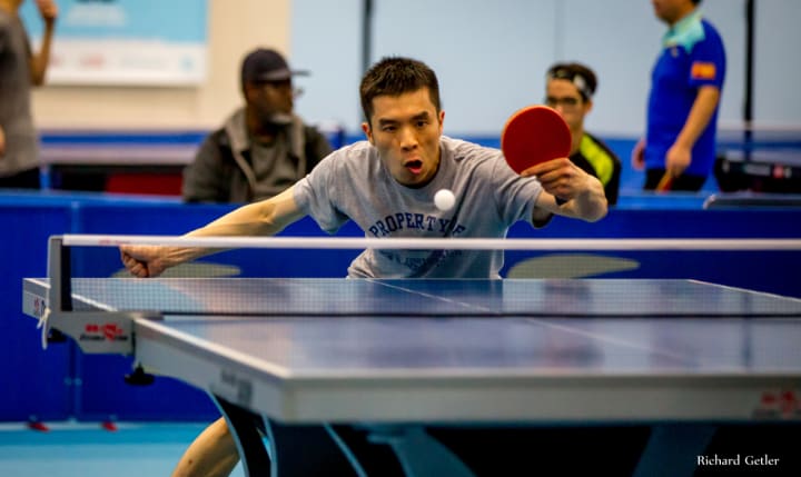 The Westchester Table Tennis Club hosted a monthly world class table tennis tournament.
