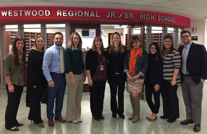 Members of the Westwood Regional School District received mental health first-aid training.