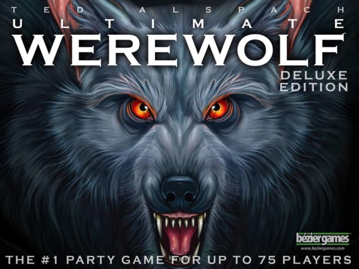 Ultimate Werewolf is one of the game possibilities with adult game night.