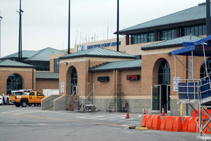 Westchester County Airport in White Plains.
