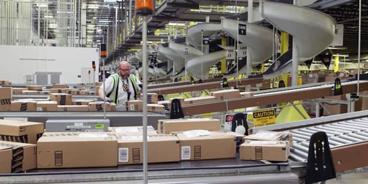 Amazon is building a warehouse at the intersection of Route 17K and 747 in Montgomery.