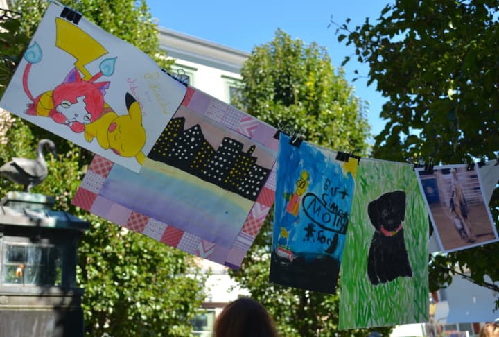 Young artists are invited to bring their work to Grove Street Plaza on Saturday for the Future Darien Artists Show.