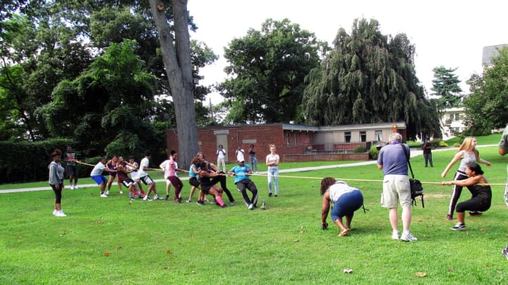 Youths in Dobbs Ferry recently participated in an Olympics of sorts of their own.