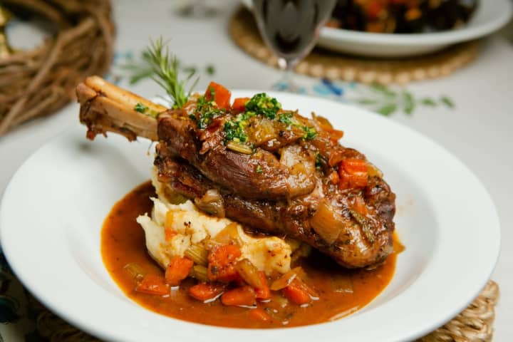The famed&nbsp;lamb osso buco