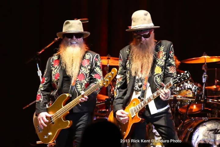 ZZ Top at Alamodome in San Antonio, Texas 12/7/13 at a private function not open to public.