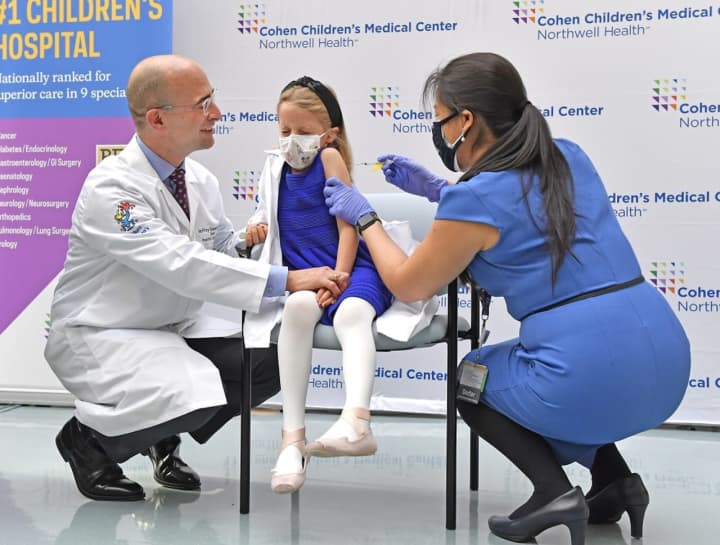 COVID-19 vaccination at Cohen Children&#x27;s Medical Center