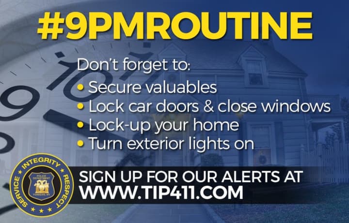 The Yonkers Police Department is joining the national 9PM Routine movement.