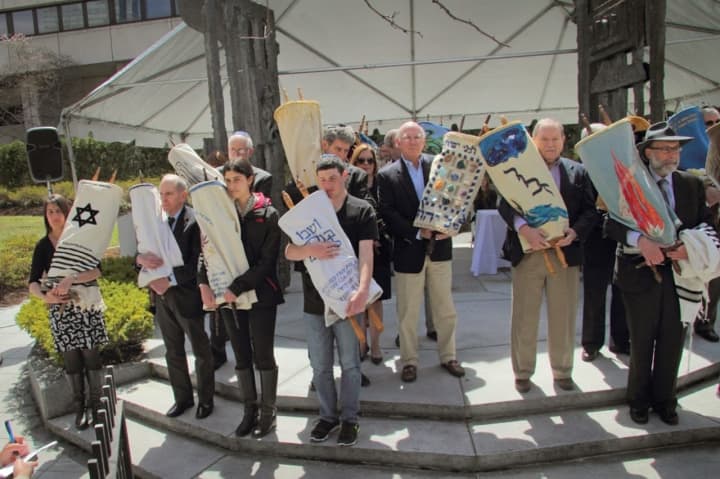 The 2015 Westchester Holocaust Commemoration event featured the procession of rescued Torahs. This year&#x27;s ceremony is May 5 in White Plains.