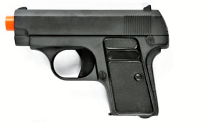 EXAMPLE of one type of airsoft gun.