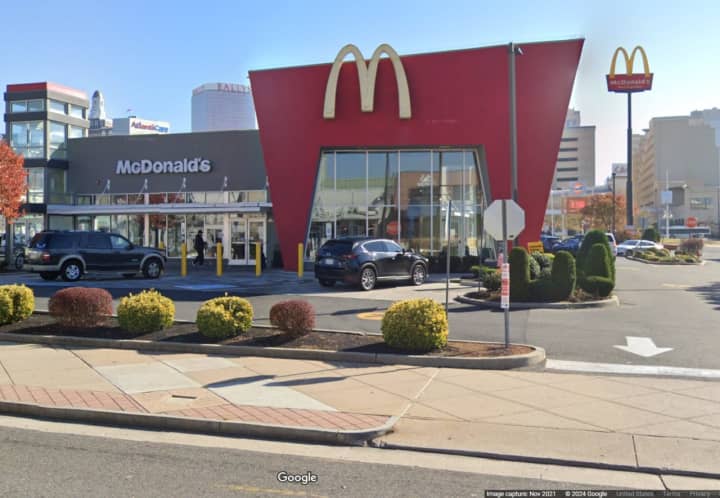 The McDonald's restaurant on Arkansas Avenue in Atlantic City, NJ.