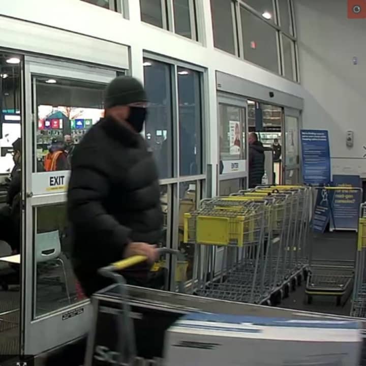 Police in Bucks County are looking to identify a man who used a stolen credit card for charges totaling $4,887 at a local Best Buy, authorities said.