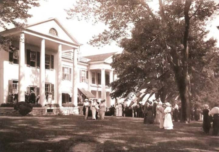Beechwood, the Briarcliff Manor estate of financier Frank A. Vanderlip, was used to film scenes from the new documentary, &quot;Money Man: Frank Vanderlip and the Birth of the Federal Reserve.&quot;