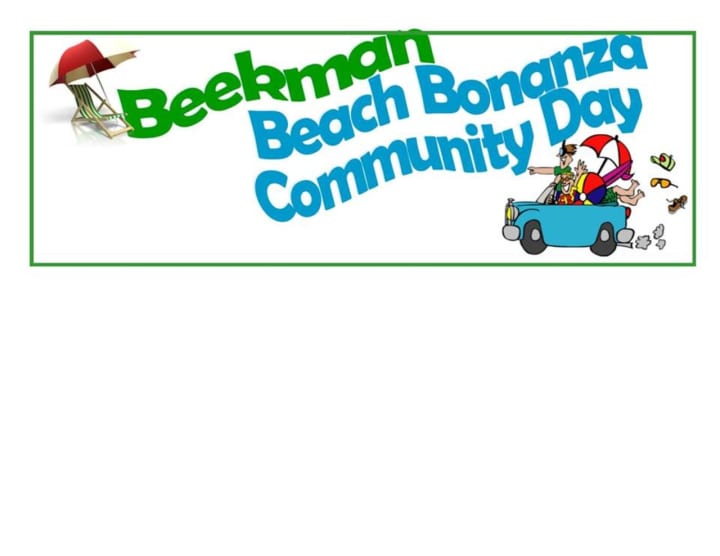 Beekman Beach Bonanza Community Day will be held Saturday, July 16.