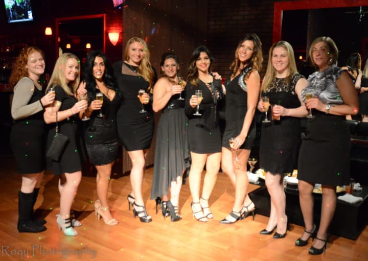 Participants from a recent &quot;Little Black Dress Challenge&quot; at VIP Fitness in Lyndhurst.