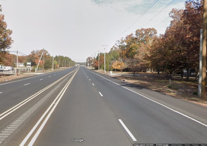 The Black Horse Pike at milepost 37.5 in Hamilton Township, NJ.