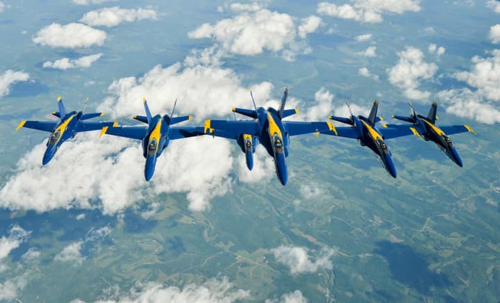 The U.S. Navy Blue Angels will headline the New York Air Show at Stewart International Airport.