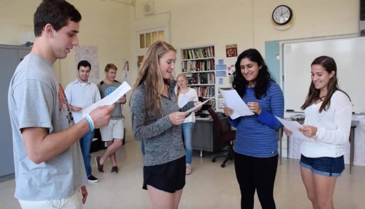 Bronxville High School seniors who are reading “Henry IV, Part 1” in Victor Maxwell’s English class are acting out scenes from the play to better understand the meaning behind the author’s words.