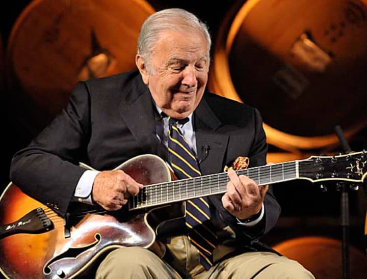 Bucky Pizzarelli will be one of the performers at the Jazz and Blues Guitar Celebration.