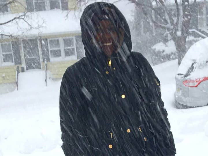 Lyndhurst resident Ariel Burgess wasn&#x27;t about to let a little snow stop her from visiting a friend.