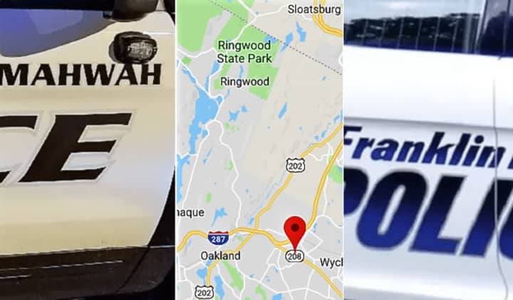 Mahwah, Franklin Lakes police broke off the chase after speeds got too dangerous.