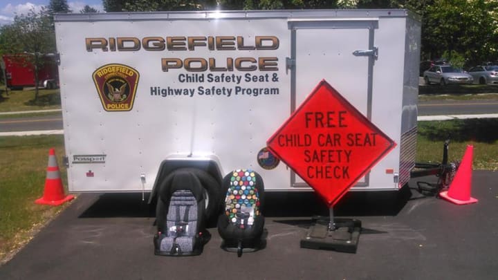 The Ridgefield Police Department will have a car seat clinic July 13 in the Prospector Theater parking lot.