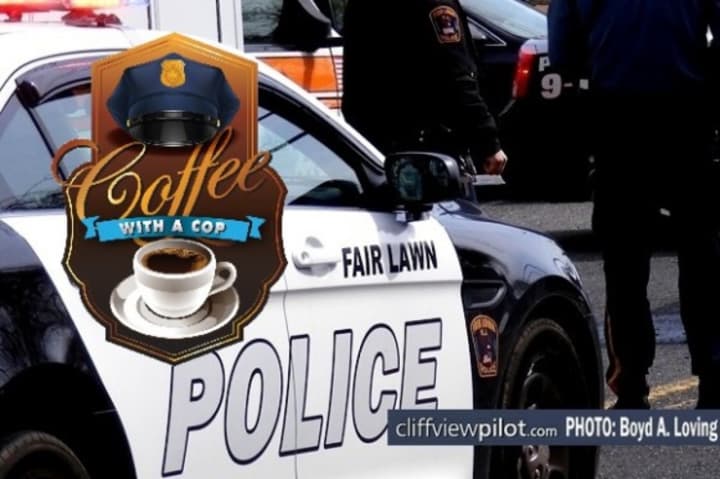 Coffee with a Cop will be on June 16 in Fair Lawn.
