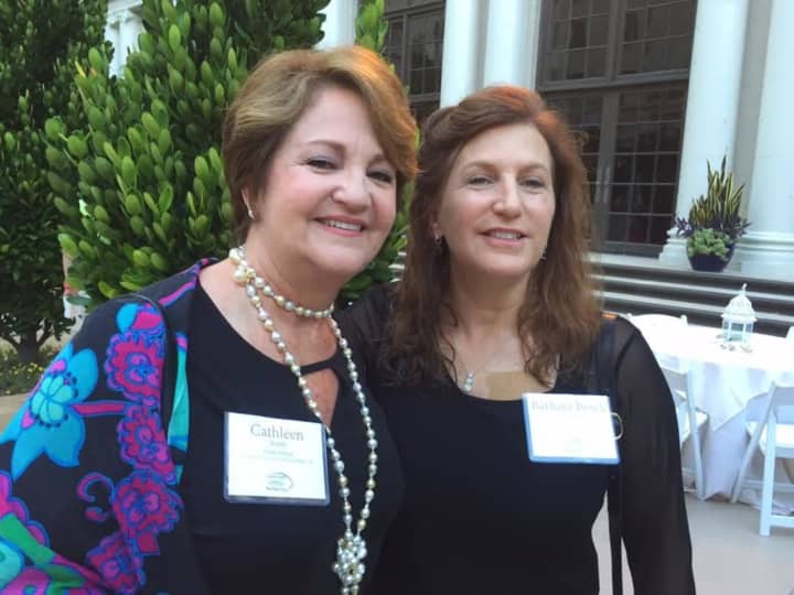 Coldwell Banker Residential Brokerage President Cathleen F. Smith joined Barbara Brock Zaccagnini, a sales associate affiliated with the Coldwell Banker Residential Brokerage Greenwich office, at the Coldwell Banker Elite Retreat.