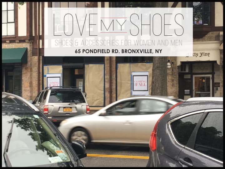 Love My Shoes will open in Bronxville.