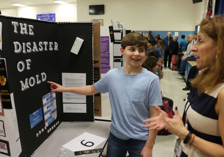 Sixth-graders presented their original research projects at the fourth annual showcase held over two nights in March at Lakeland Copper Beech Middle School.