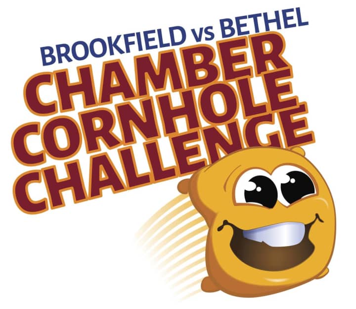 The Brookfield v. Bethel Chamber of Commerce Cornhole Challenge continues Wednesday, July 13.