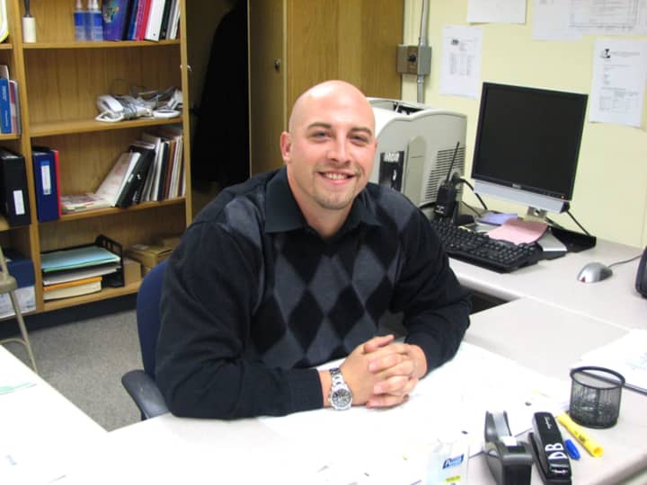 The new Tuckahoe High School / Middle School Assistant Principal Scott DeBellis.